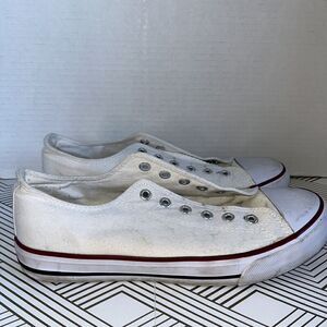 1970s Distressed Sneakers‎ Chuck Taylor Look Alike Low Top Womens Size 9
